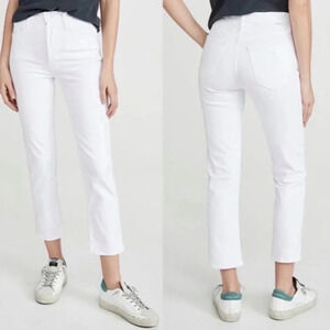 Mother Superior The Tomcat Jeans Women's  White Totally Innocent B76